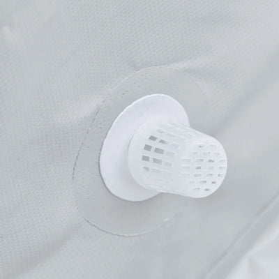 Outsunny Piscina Fuori Terra Autoportante, Piscina Rigida Rettangolare con Filtro e Valvola in Acciaio e PVC, Grigio, 252x152x65cm