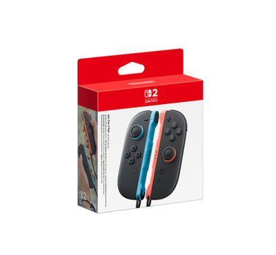 Nintendo Joy-Con 2 Nero, Blu, Rosso, Bluetooth, Joystick Analogico Digitale, Nintendo Switch 2