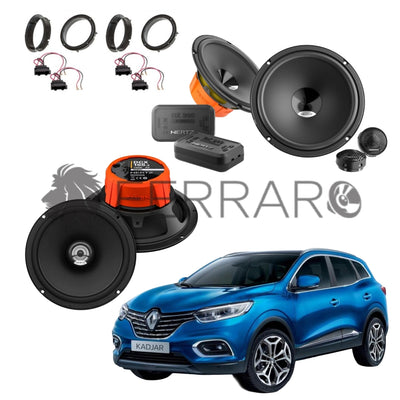 Hertz Kit 6 Casse | DSK 165.3 | DCX 165.3 |  Ant/Post | Renault Kadjar (Dal 2015>)