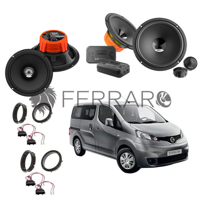 Hertz Kit 6 Casse | DSK 165.3 | DCX 165.3 | Ant/Post | Nissan NV200
