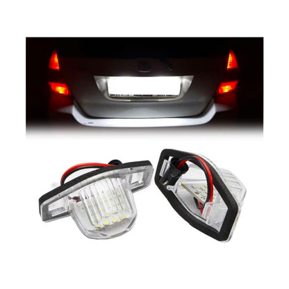 Set Luci Targa a Led per Honda CR-V, FR-V, HR-V, JAZZ (Compatibilità in Descrizione) , Plug and Play