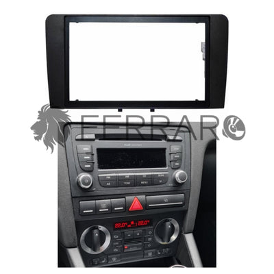 Mascherina Autoradio 2ISO per Audi A3 (2003-2012)