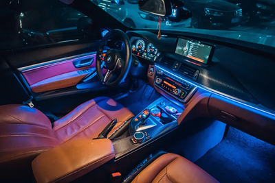 Ambient Light per BMW Serie 3 F34 GT (2013-2019), 256 Colori, APP