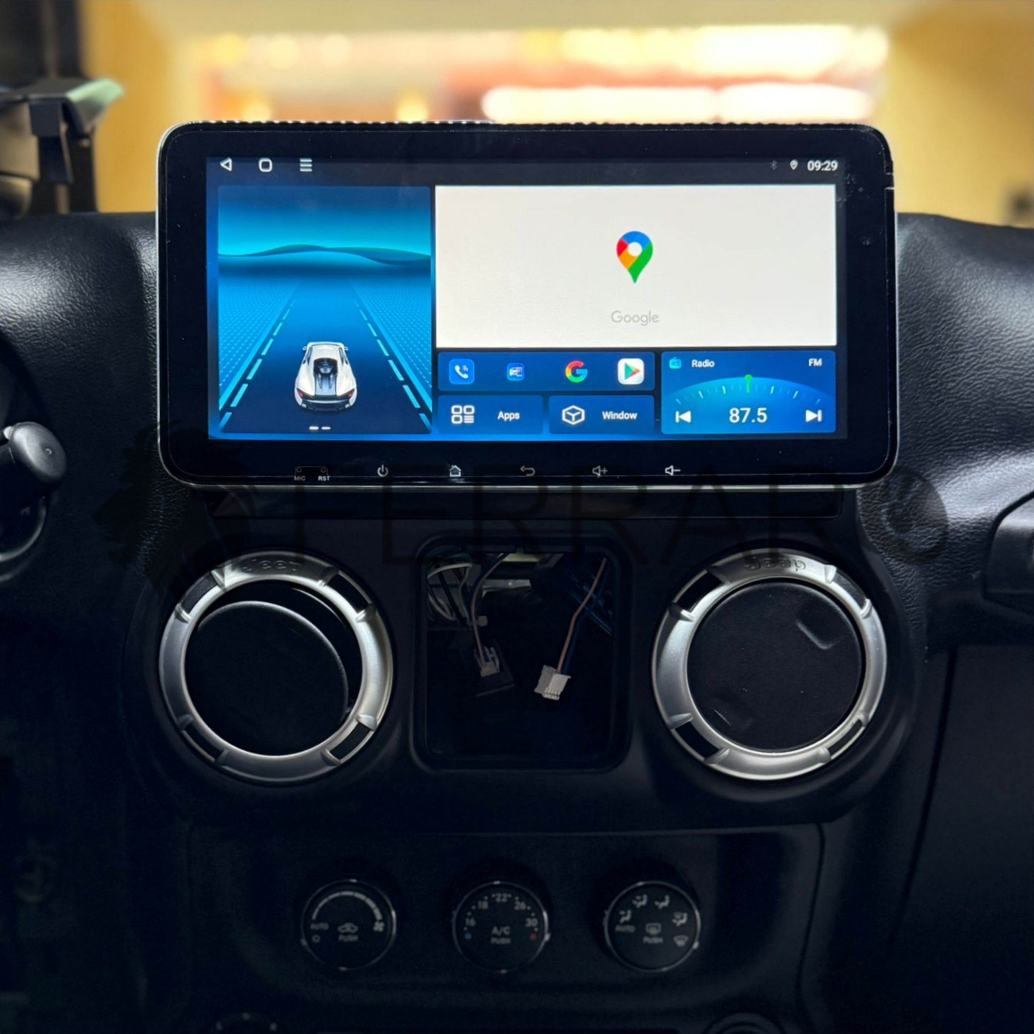 Autoradio per Jeep Wrangler 3 JK 10.35" | 2010-2018 | Android | Bluetooth | CarPlay | Android Auto | 2/32GB Ram