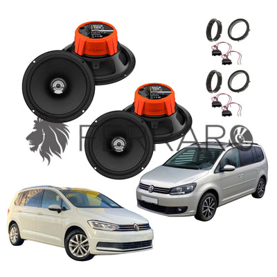 Hertz Kit 4 Casse | DCX 165.3 | Ant/Post | VW Touran 1ª e 2ª Serie (2003-2024)