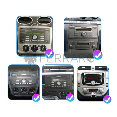 Autoradio per Ford Universale 7" | Anni in Descrizione | Bluetooth | Radio | USB | CarPlay | Android Auto