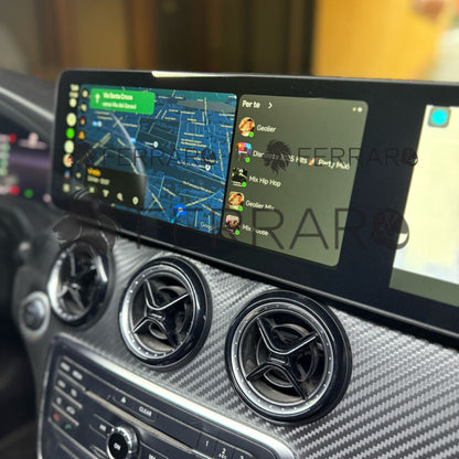 Autoradio per Mercedes Classe A | CLA | GLA | G 12.3" + 12.3" | 2013-2019 | Android | Bluetooth | CarPlay | Android Auto | 8/128GB Ram