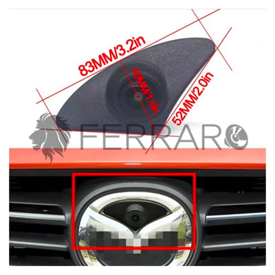 Telecamera Frontale per Mazda 6, M6 Atenza, CX5 (2013-2019) | AHD, 1920x1080 | 170° Gradi