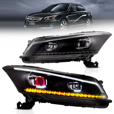 Fanali Anteriore Completo per Honda Accord VIII (2008-2012) a LED