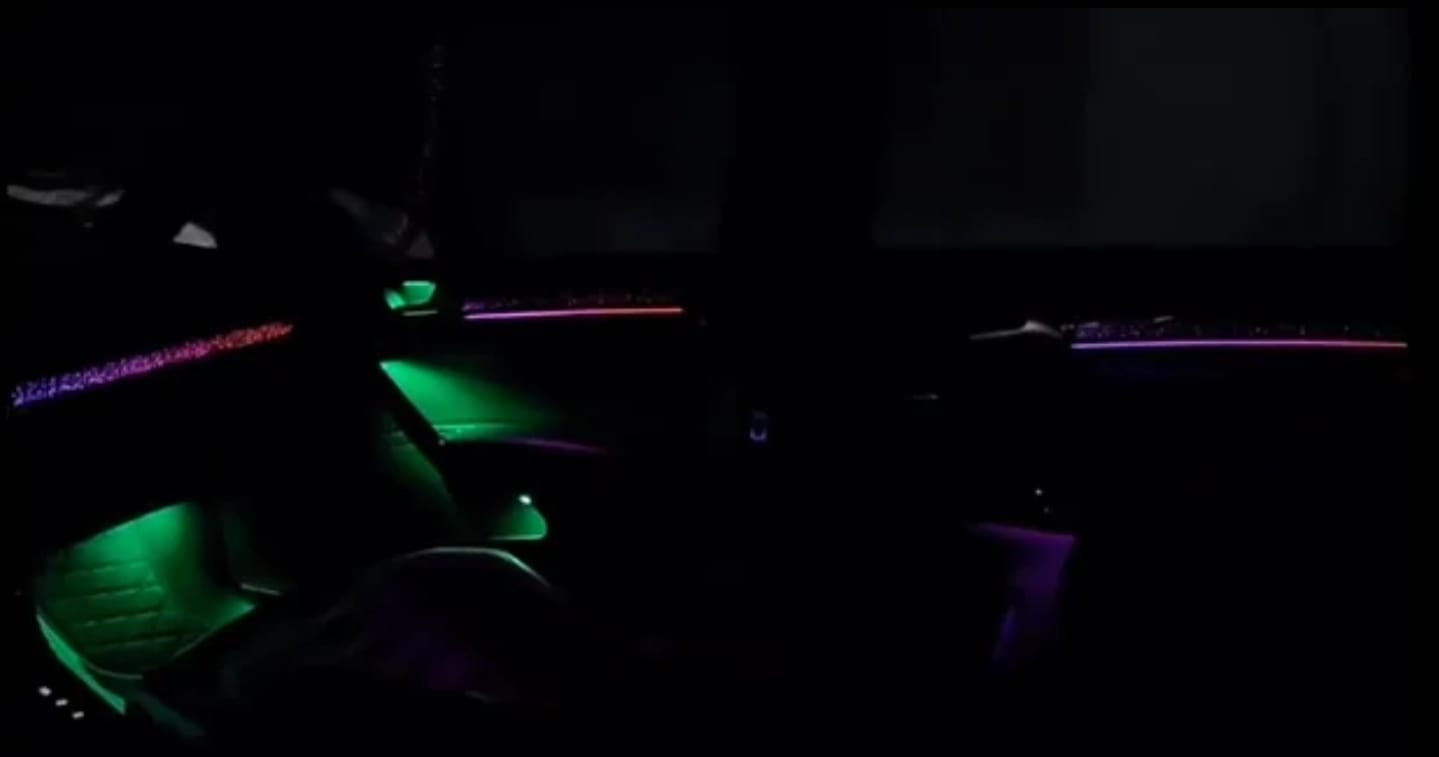 Ambient Light per Volkswagen Golf 7, VII (2014-2021), 256 Colori RGB