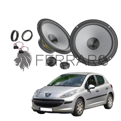 Hertz Kit 4 Casse | K 165 | Ant o Post | Peugeot 207 dal 2006>