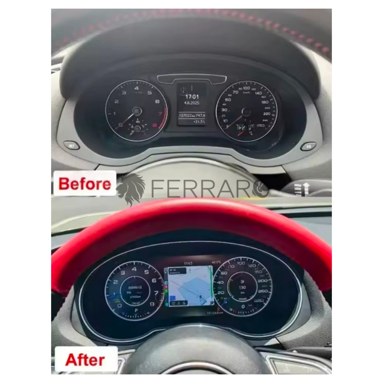 Virtual CockPit 12.3" | Audi Q3 (2011-2018) | HD Ultra