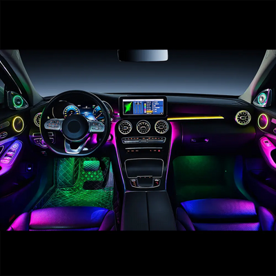 Ambient Light Passeggero per Mercedes GLC X253, Classe C W205, 64 Colori RGB