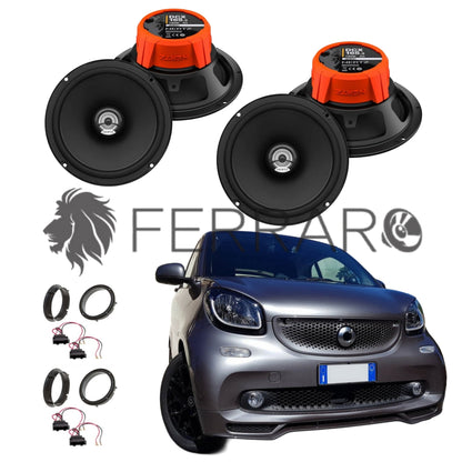 Hertz Kit 4 Casse | DCX 165.3 | Ant/Post | Smart ForFour 453