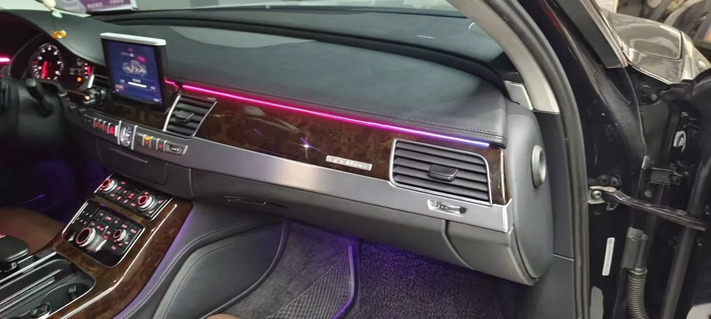 Ambient Light per Audi A8 D4, 256 Colori, APP