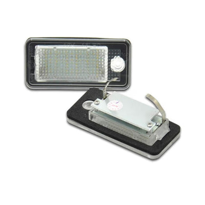 Set Luci Targa a Led per Audi (Compatibilità in Descrizione), Plug and Play