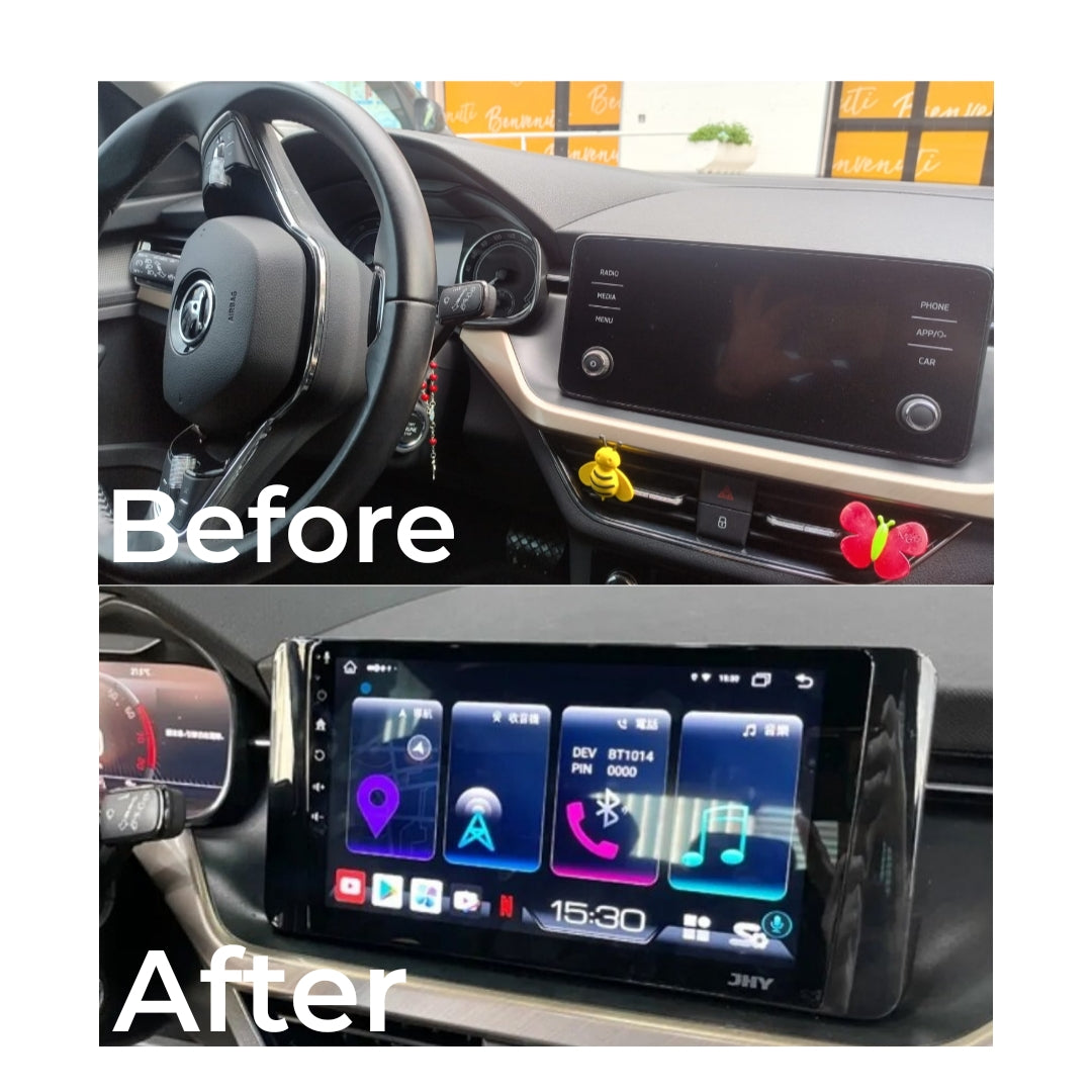 Autoradio per Skoda Kamiq 9" 2K | 2019-2024 | Android | Bluetooth | CarPlay | Android Auto | 12/256GB Ram