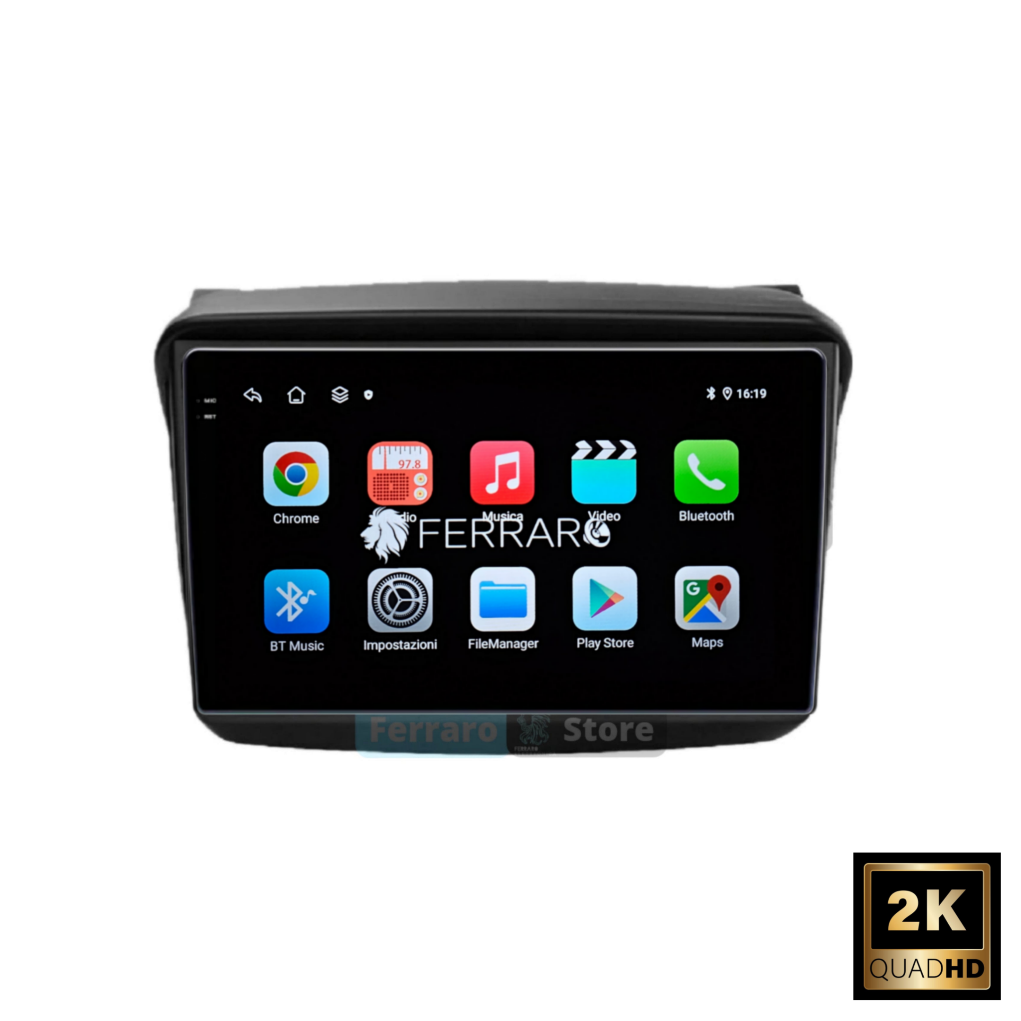 Autoradio per Mitsubishi Parejo Sport L200 9" 2K | 2008-2016 | Android | Bluetooth | CarPlay | Android Auto | 12/256GB Ram