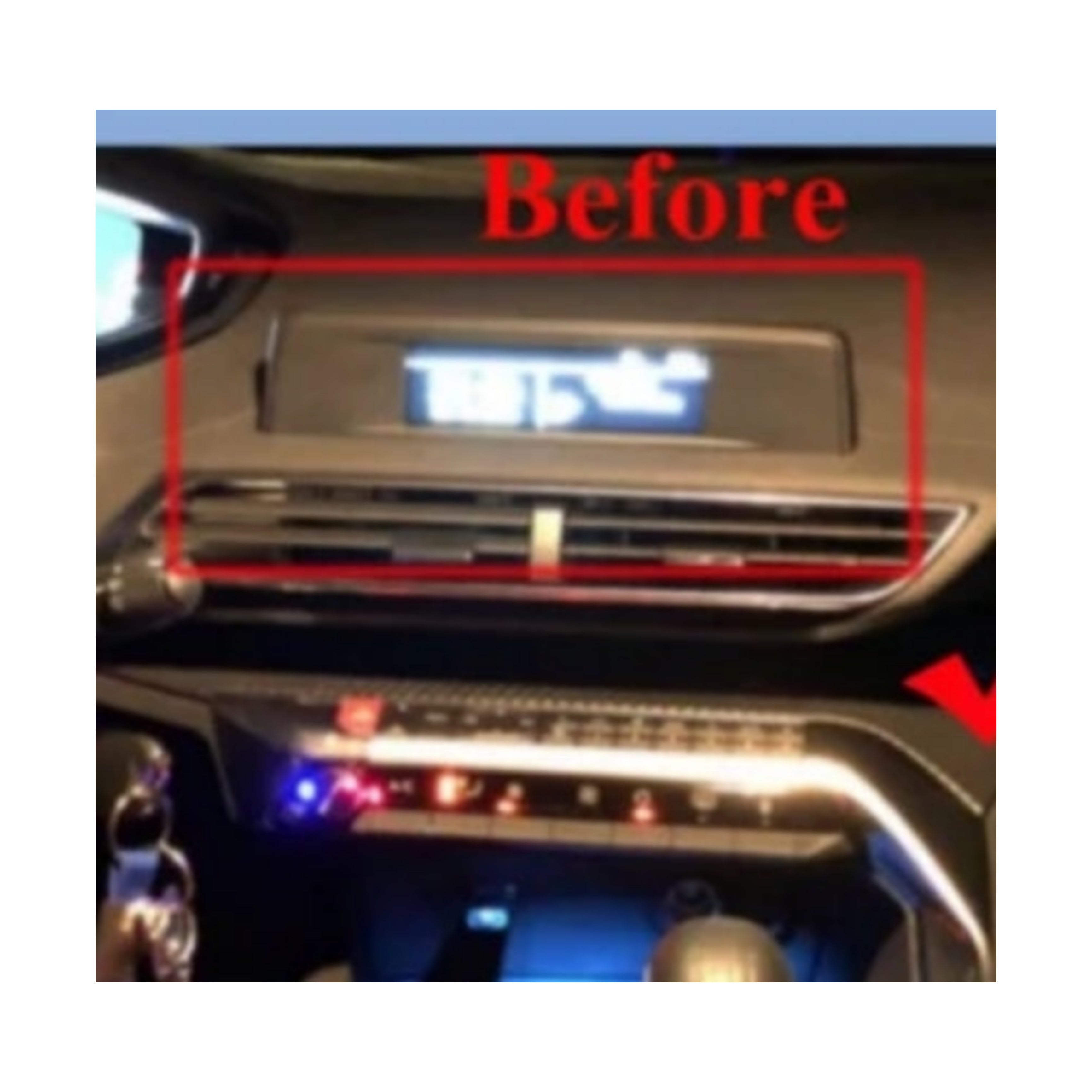 Autoradio per Peugeot 3008 | 4008 | 5008 9" 2K | 2016-2022 | Android | Bluetooth | CarPlay | Android Auto | 12/256GB Ram