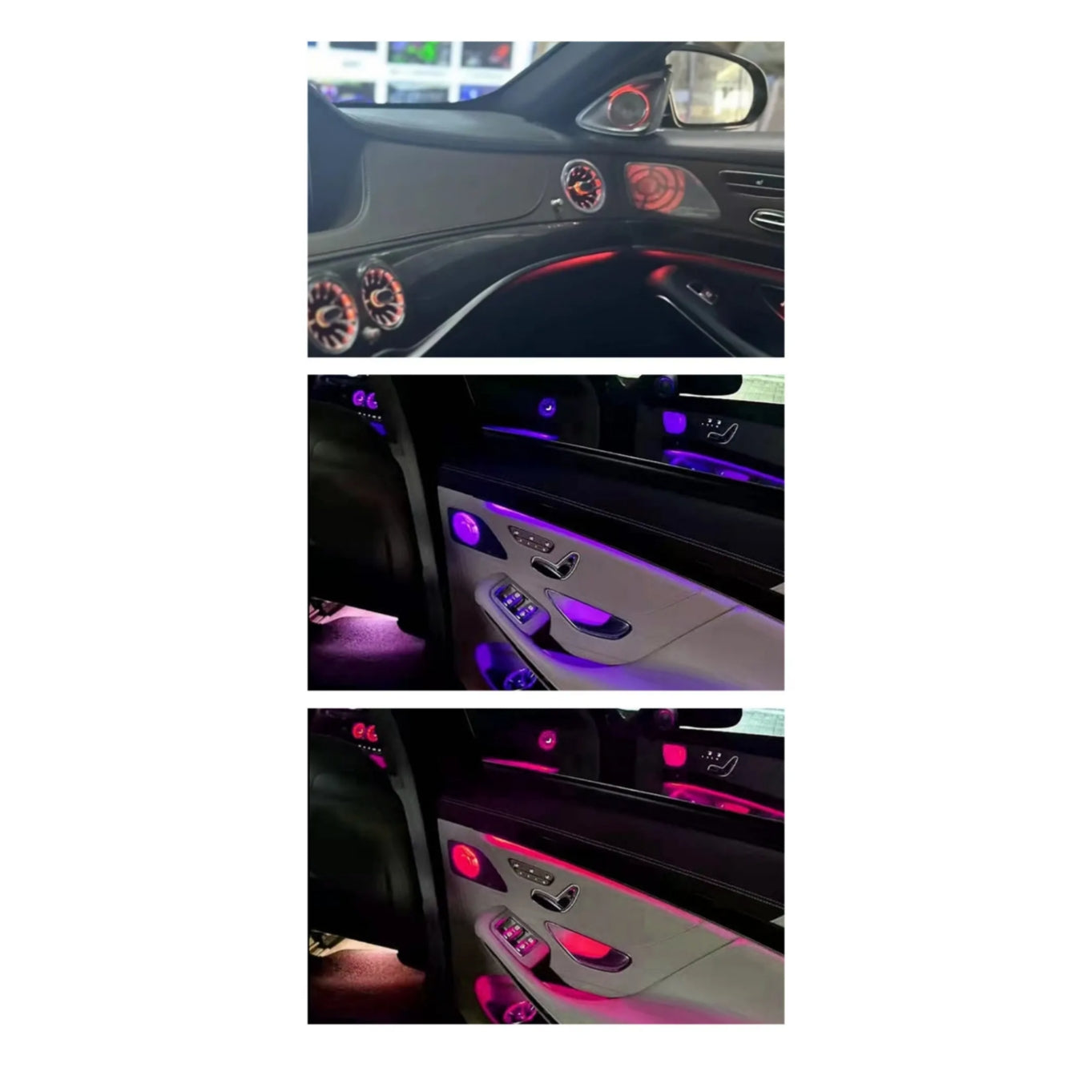 Ambient Light Tweeter per Mercedes Benz Classe S W222, 64 Colori RGB