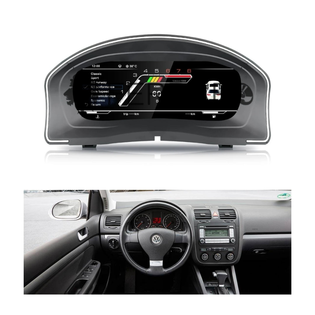 Virtual CockPit 12.3" | Volkswagen Golf 5ª Serie | HD Ultra
