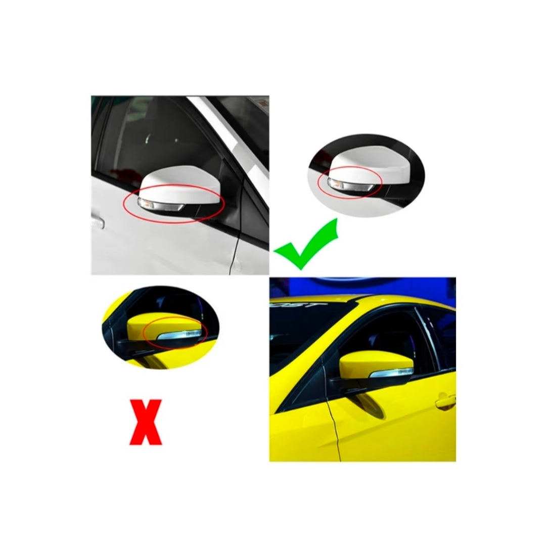 Specchietti Laterali Led per Ford Focus 2 MK2, Focus 3 MK3, Ford Mondeo 4 MK4 (2008-2018), Plug and Play