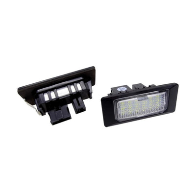 Set Luci Targa a Led per Audi, Volkswagen, (Compatibilità in Descrizione), Plug and Play