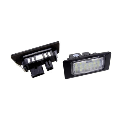 Set Luci Targa a Led per Audi, Volkswagen, (Compatibilità in Descrizione), Plug and Play