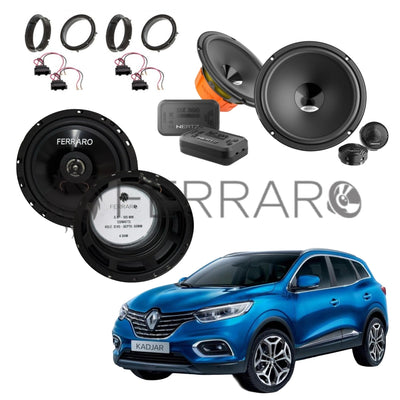 Hertz Kit 6 Casse | DSK 165.3 | ASC-652PC | Ant/Post | Renault Kadjar (Dal 2015>)