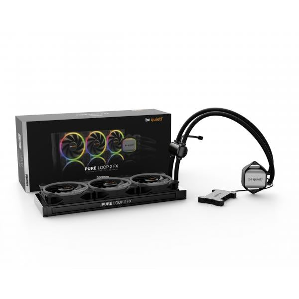 Be Quiet! Pure Loop 2 FX 360mm Processore Raffreddatore di liquidi tutto in uno 12 cm, Nero