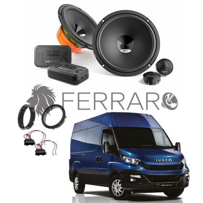 Hertz Kit 4 Casse | DSK 165.3 | Anteriori | Iveco Daily dal 2014