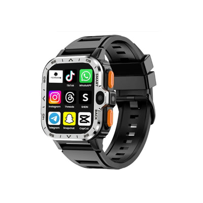 SmartWatch Android 46mm, Bluetooth , Call, NFC, Rubrica, Notifiche, Whatsapp, TikTok, Youtube