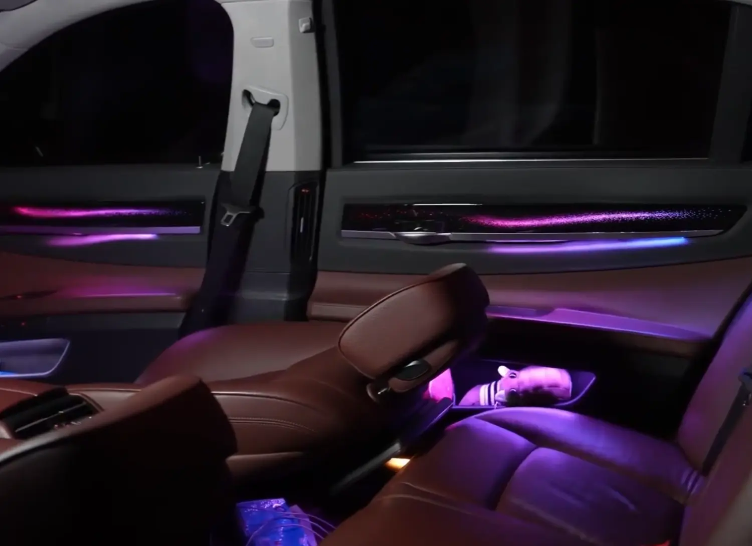 Ambient Light per BMW Serie 7 F01, F02 (2009-2014), 256 Colori, APP