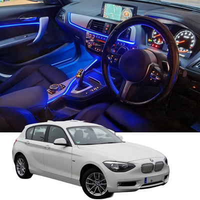 Ambient Light per BMW Serie 1 F20, F21, M140i, M135i, 116i, 118i, 120i, 125i, 64 Colori RGB