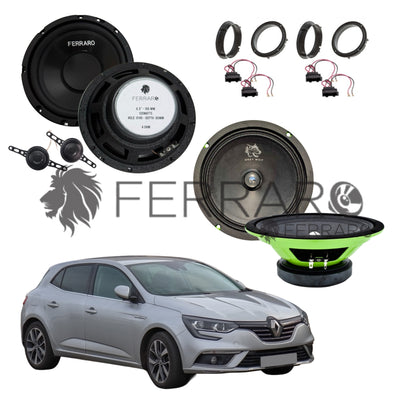 FerraroStore Kit 6 Altoparlanti | PV165.3 | ASK-165.2 | Ant/Post | Renault Megane IV | 4ª Serie  (2017 in Poi)