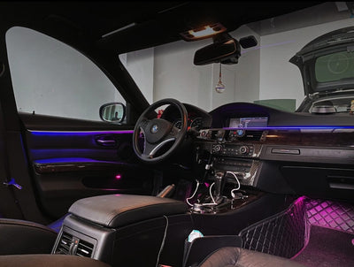 Ambient Light per BMW Serie 3 E90, E91 (2005-2013), 256 Colori RGB