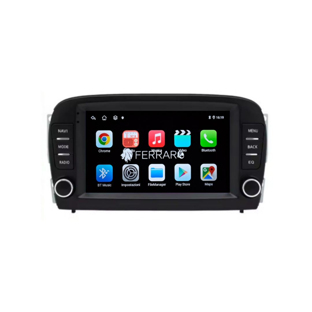 Autoradio per Mercedes Classe SL R230 7" | 2001-2011 | Android | Bluetooth | CarPlay | Android Auto | 4/64GB Ram