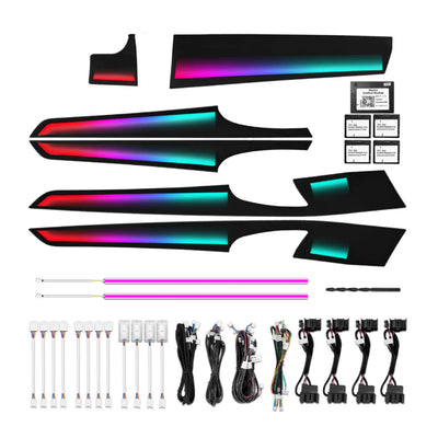Ambient Light per Porsche Panamera 970 (2010-2016), 256 Colori,  APP