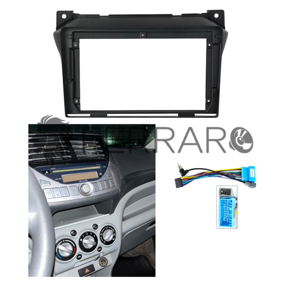 Kit Montaggio Autoradio 9"Pollici Suzuki Alto (2009-2014), Mascherina, Cablaggio per Autoradio Android