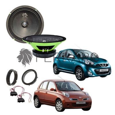 FerraroStore Kit 2 Altoparlanti | PV165.3 | Anteriore | Nissan Micra (2003-2024)
