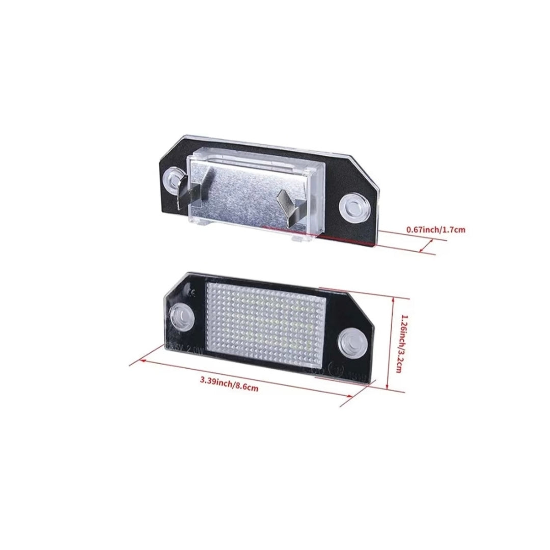 Set Luci Targa a Led per Ford C-Max, Focus MK2 (2003-2008) , Plug and Play