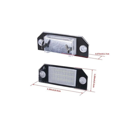 Set Luci Targa a Led per Ford C-Max, Focus MK2 (2003-2008) , Plug and Play