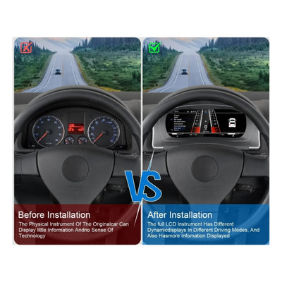 Virtual CockPit 12.3" | Volkswagen Golf 5ª Serie | HD Ultra