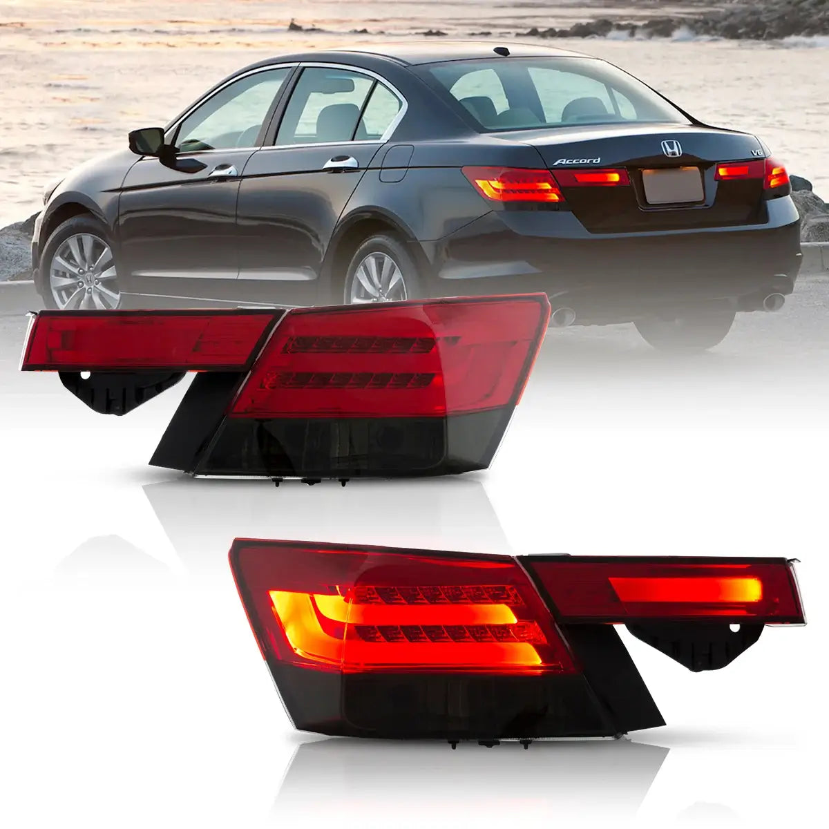 Fanali Posteriore Completo per Honda Accord VIII (2008-2012) a LED