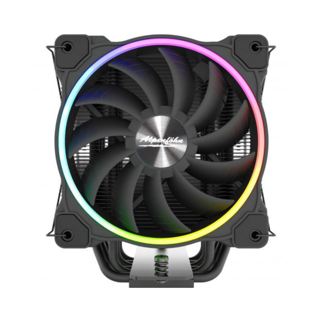 Alpenföhn Dolomit Premium | Processore Refrigeratore, 12 cm Nero