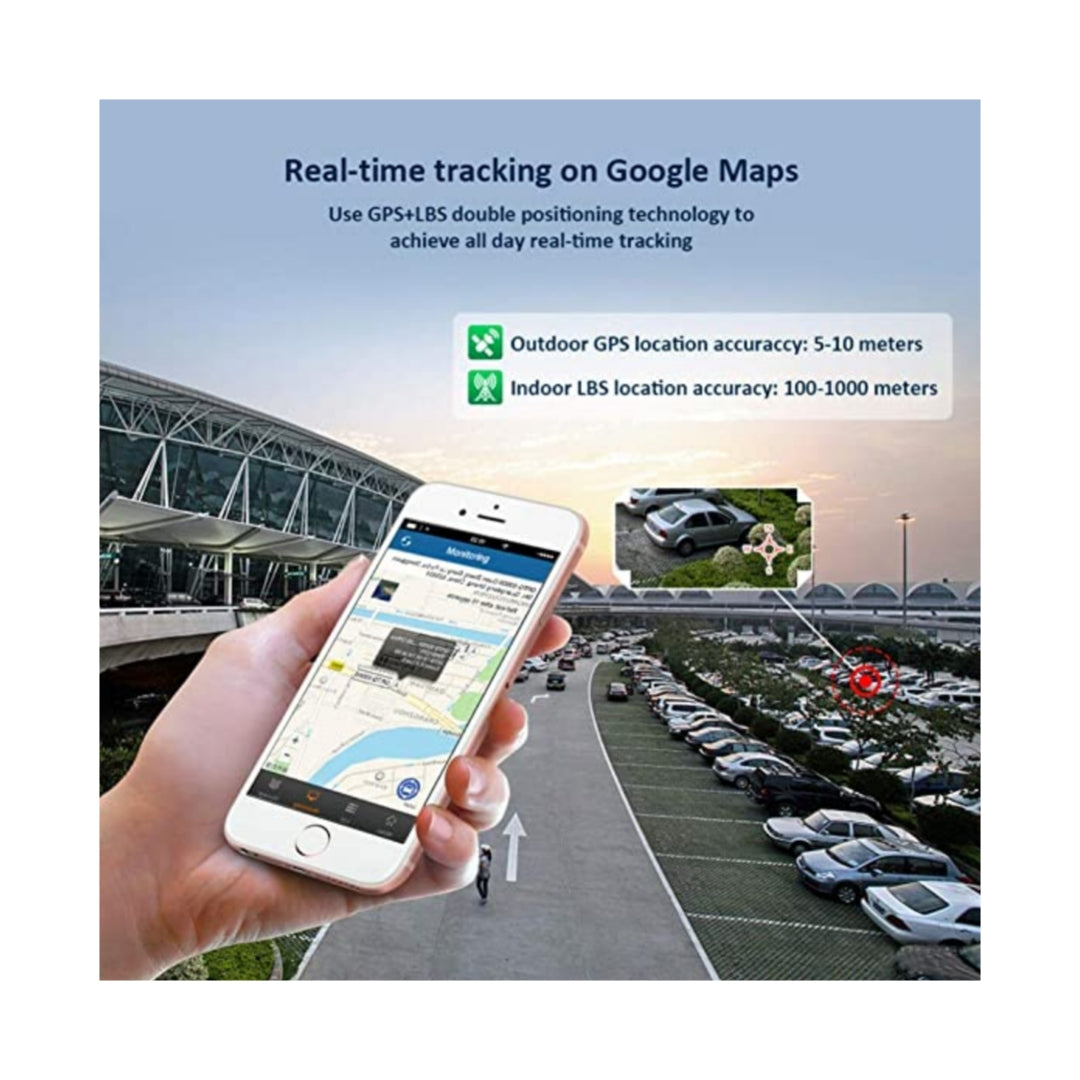 Localizzazione Satellitare - GPS per Auto, Moto, Antifurto, 4G, Batteria 30gg, GPS Tracker, GPS Magnetico