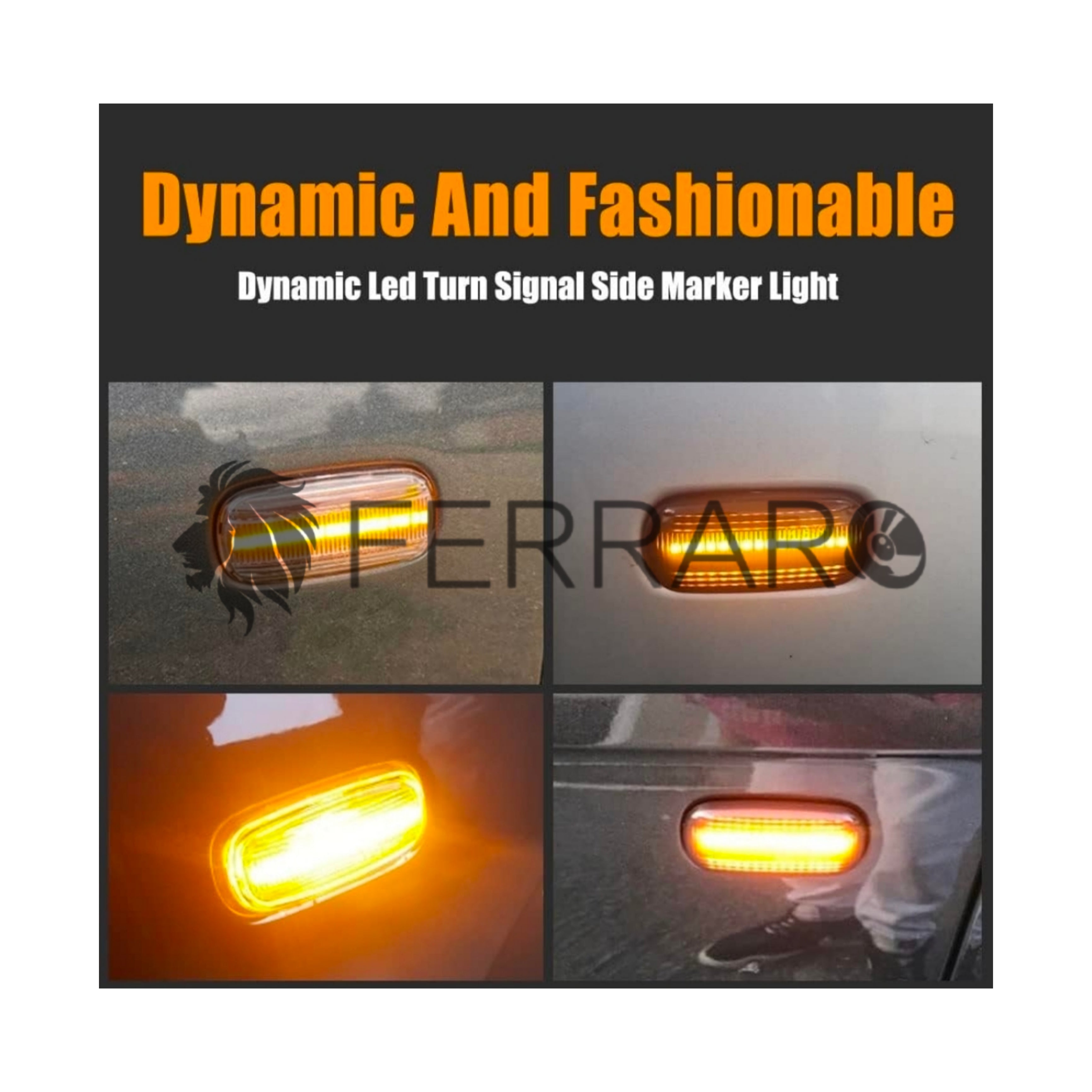 Indicatore Direzione Led per Audi A3 S3 8L (00-03) A8 D2 (99-02) TT 8N (00-06), Plug and Play