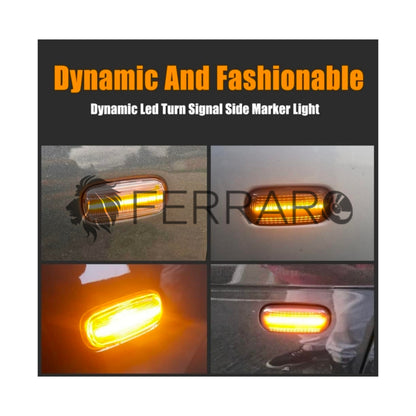 Indicatore Direzione Led per Audi A3 S3 8L (00-03) A8 D2 (99-02) TT 8N (00-06), Plug and Play