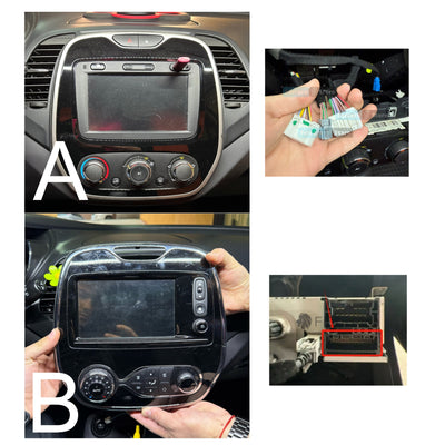 Autoradio per Renault Captur 9" 2K | 2013-2019 | Android | Bluetooth | CarPlay | Android Auto | 12/256GB Ram