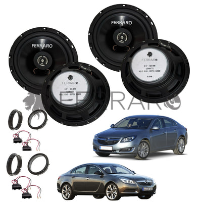 FerraroStore Kit 4 Altoparlanti | ASC-652PC | Ant/Post | Opel Insignia (2008-2017)